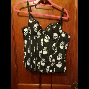 Skull Corset
